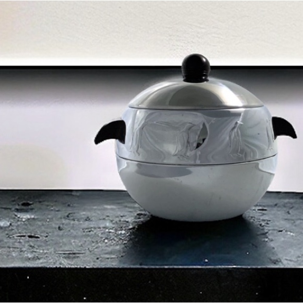 Vintage MCM West Bend Penguin Hot and Cold Server